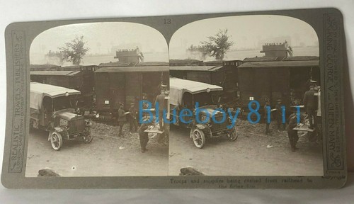 Ww1 stereoview photograph - stereoview,