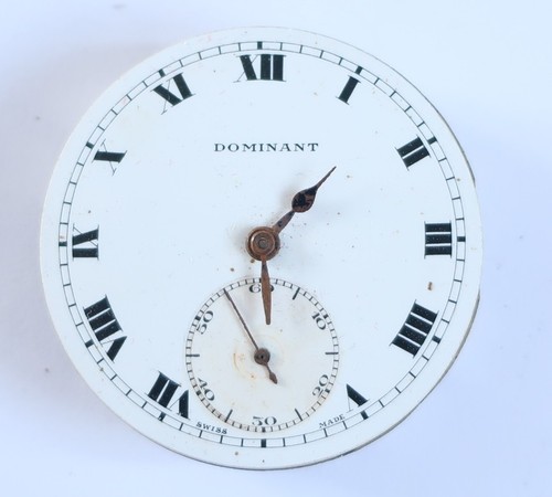 Antique pocket watch movement