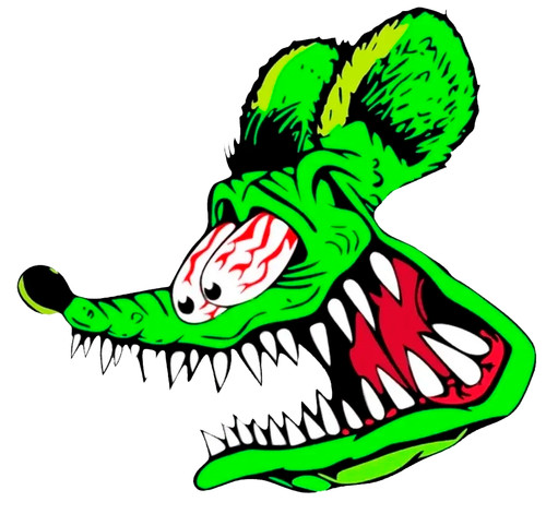 D69 rat fink hot - rat,