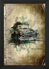 Hadson Hornet Framed Wall Art
