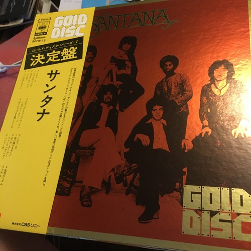 Santana gold disc - santana, cbs