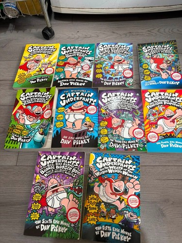 Captain underpants book - underpants:,