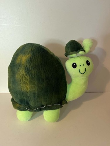 Green tortoise plush soft - green,