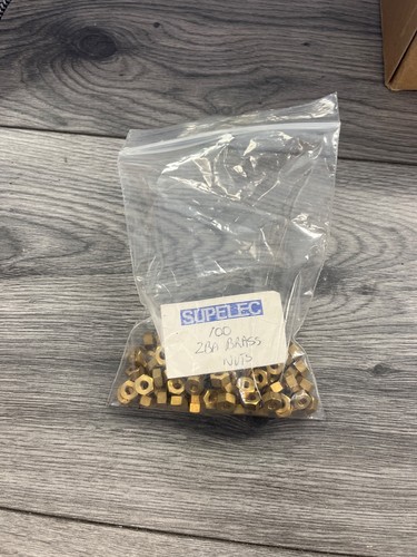 2ba brass nuts pack - nuts,