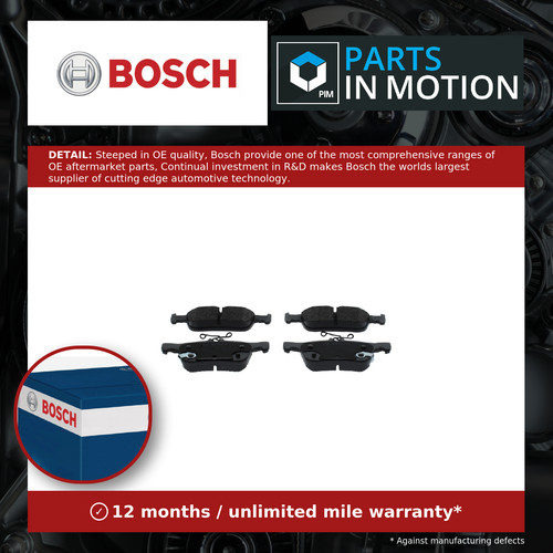 Brake pads set - pads, 0986494839
