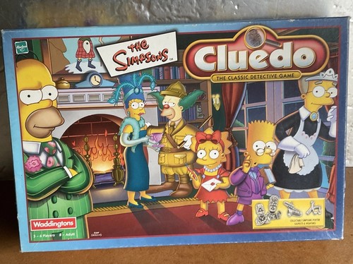 The simpsons cluedo - simpsons, game