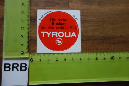 Old sticker winter - , ski