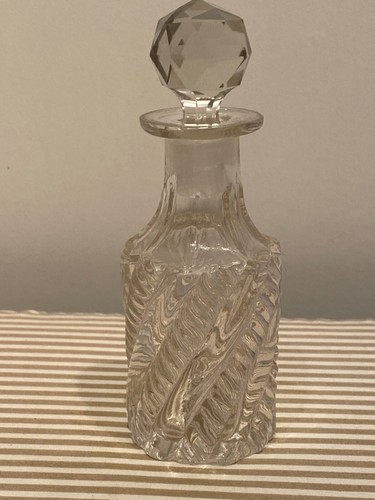 Small textured perfume bottle - textured,