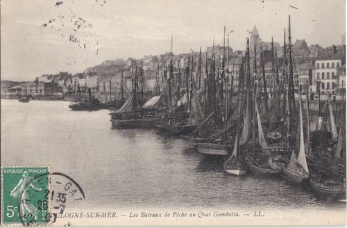 Old postcard pas calais - pas,
