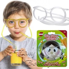 HOOT Silly Drinking Straw Glasses Party Fun