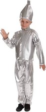 Kids Tin Boy Costume S - XL