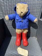Paddington Bear Vintage Wellington Boots Attic Find Rare Collectible 