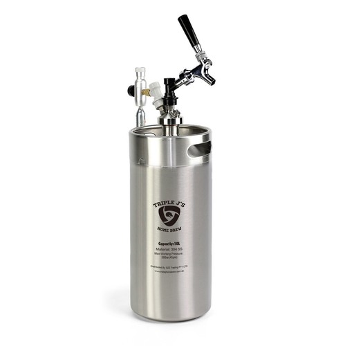 10l mini keg - 10l, faucet
