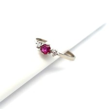 Ruby ring set with two