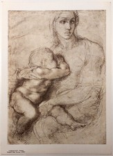 Madonna child michaelangelo - madonna, &