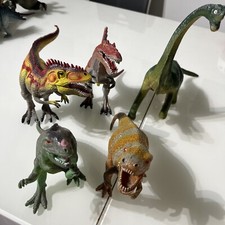 Tyrannosaurus Rex  Bundle Realistic Dinosaur Figure X 5