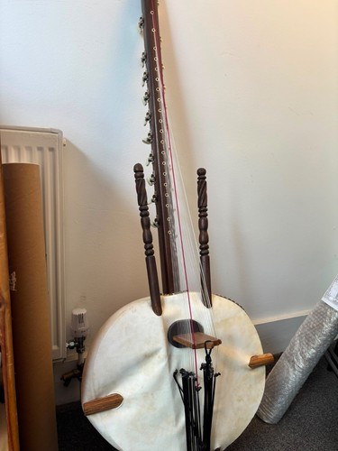 West african kora harp - harp,