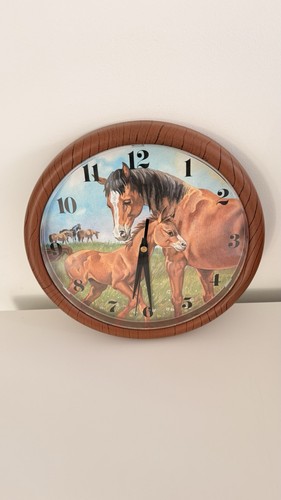 Wall clock novelty horse - clock,