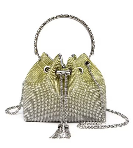 Womens yellow doule rhinestone - womens,