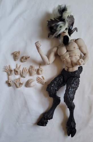 Recast bjd fairyland black - bjd,