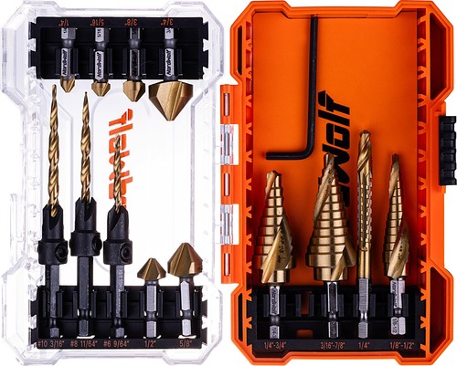 Nordwolf piece hss titanium - nordwolf, 13-piece