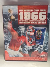 1966 World Cup Final DVD And Match Programme sealed unopened