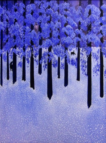 Fine art christmas - art,