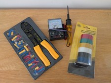 Analogue Multimeter AC DC Volts Electrical Tester, Circuit Tester - Crimper Tool