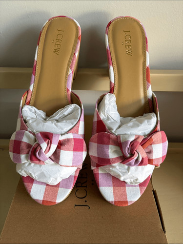 Crew factory printed heeled - j.,