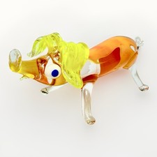 Vintage Blown Glass Pig