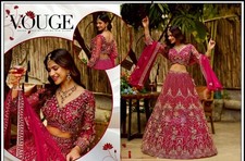 bridal lehenga with heavy
