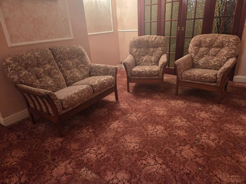 Sofa set three piece - sofa,