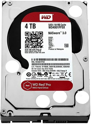 Western digital red - western, 4tb