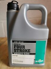 Motorex Four Stroke 10W40 10W/40 Semi Synthetic Motorcycle Engine Oil 3 Litre