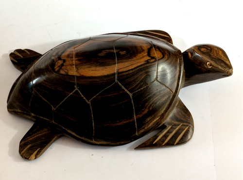 Large hand carved wooden - hand,