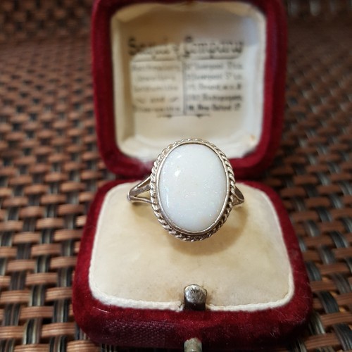 Vintage sterling silver ring - silver,