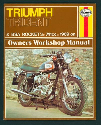 Haynes bsa rocket triumph - bsa, rocket-3