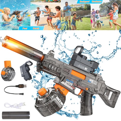 Electric water pistol - water,