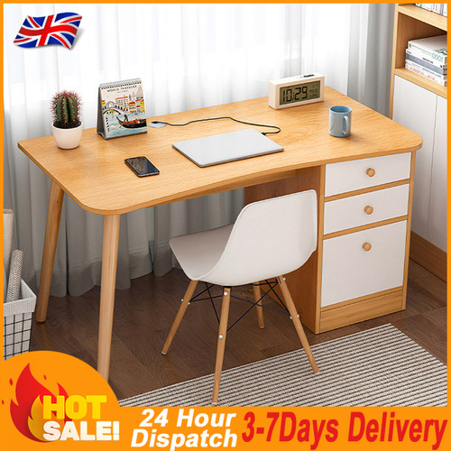 New minimalist wood desk - wood,