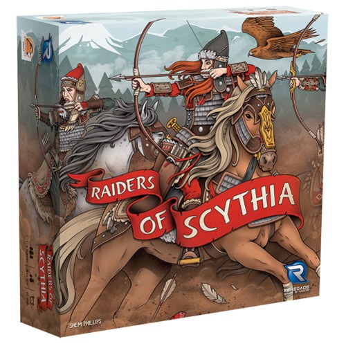 Raiders scythia board game - board,