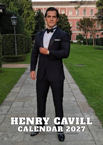 Henry cavill calendar 2027 - a3,