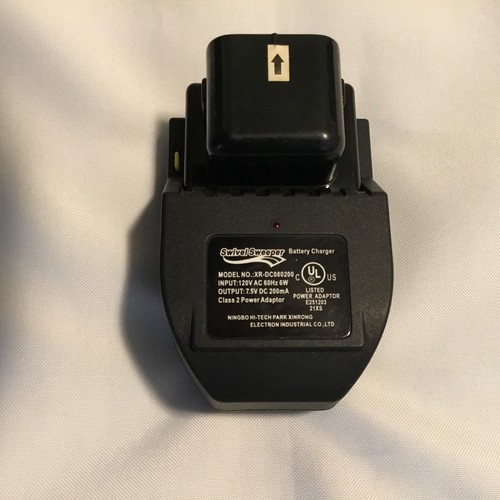Swivel sweeper battery charger - battery,