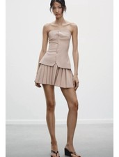 Zara Nude Colour Strapless