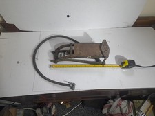 Vintage W And  D Car Foot Pump