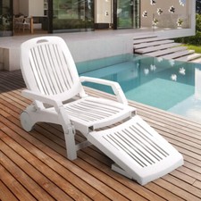 Folding Garden Lounger Chair