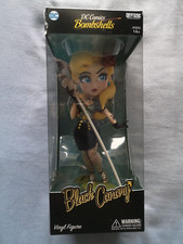 DC Comics Bombshells Black Canary Vinyl Figure Cryptozoic New & Boxed rip on box