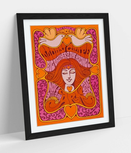 Psychedelic 60s vintage moby - 60s,