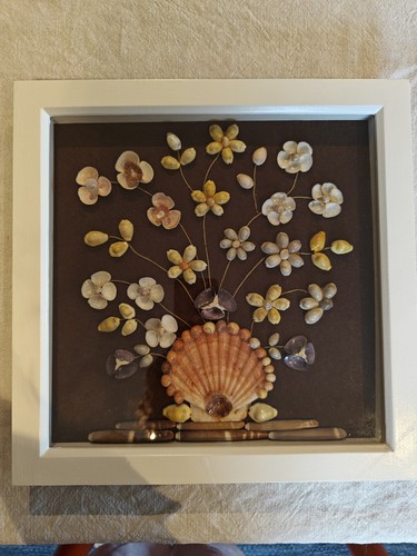 Seashell victorian art - victorian,