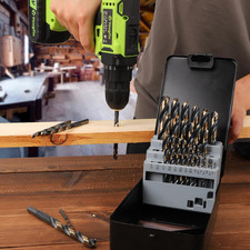 Twist Drill Bits Set, 60 Piece