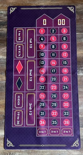 Roulette wheel rubber mat - roulette,